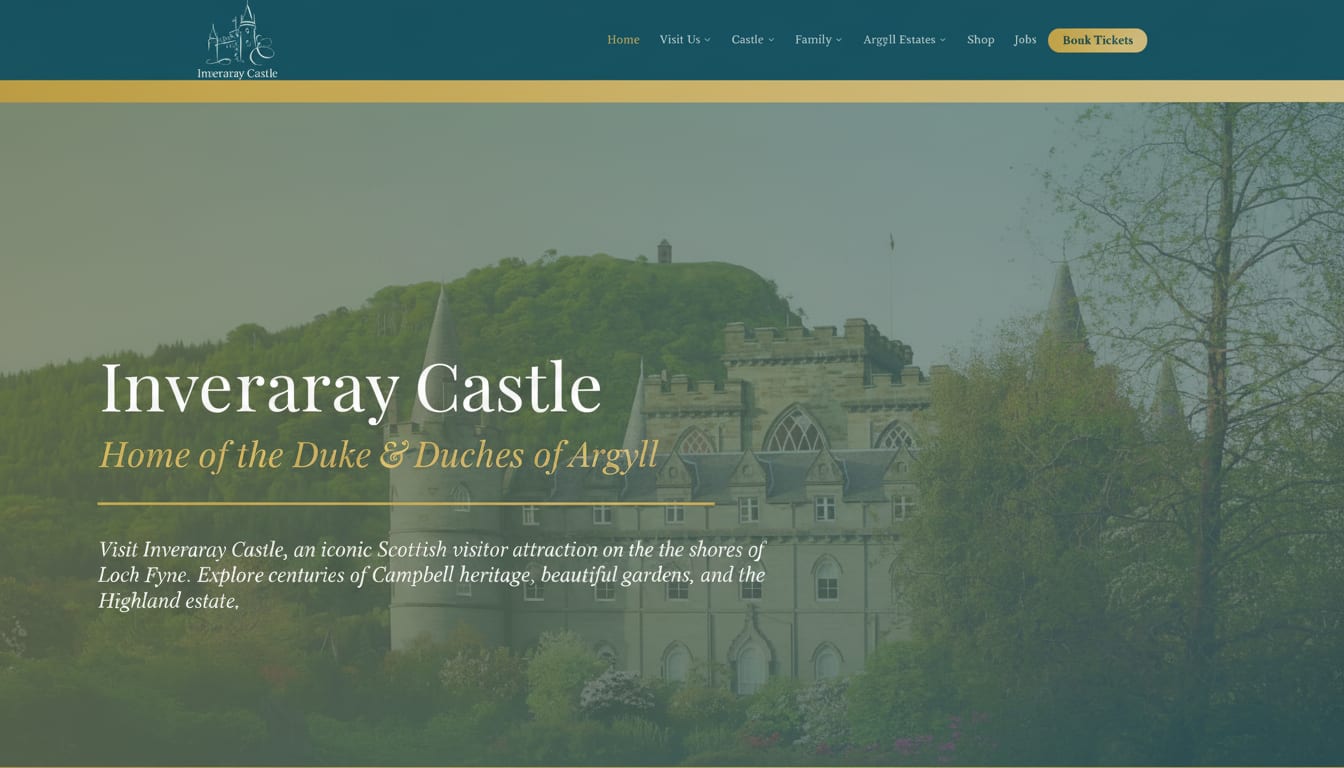Inveraray Castle Adventure Playground