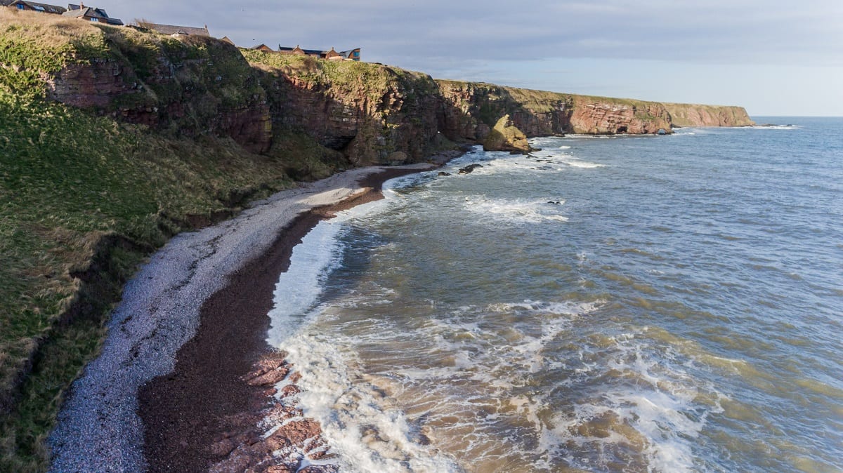 Auchmithie Beach